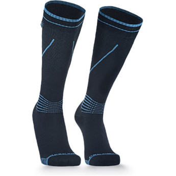 Водонепроницаемые носки DEXSHELL LONGLITE SOCKS черный/синий XL (47-49)